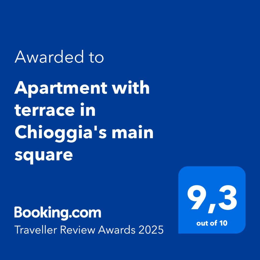 Apartment With Terrace In Chioggia'S Main Square Bagian luar foto